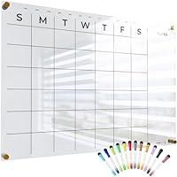 Algopix Similar Product 5 - Acrylic Calendar For Wall  Large 23 x