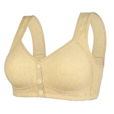 Best Deal for Hawtrytoa Comfortable & Convenient Front Button Bra