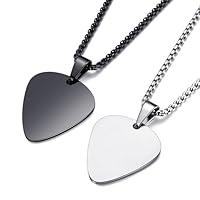 Algopix Similar Product 19 - vicima Guitar Pick Necklace for Men