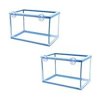 Algopix Similar Product 1 - AQUANEAT Fish Tank Breeder 2 pcs Large