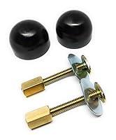 Algopix Similar Product 19 - GrandEZToilet Bolt Cap set Black