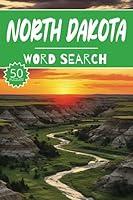 Algopix Similar Product 17 - North Dakota Word Search 50 USA