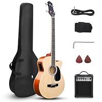 Algopix Similar Product 20 - Ktaxon Acoustic Electric Bass Guitar