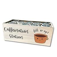 Algopix Similar Product 2 - Caffeination Station Cute Wood