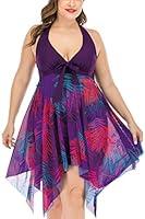 Algopix Similar Product 18 - Womens Two Piece Swimsuit Plus Size