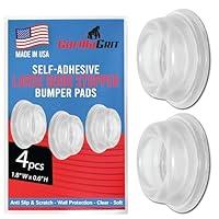 Algopix Similar Product 9 - Door Stopper Wall Protector 4 Pack 