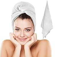 Algopix Similar Product 4 - Microfiber Hair Towel  Plush