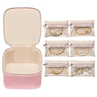 Algopix Similar Product 11 - Wopedally Leather Jewelry Boxes for