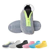 Algopix Similar Product 7 - CHUHUAYUAN Waterproof Silicone Shoe