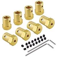 Algopix Similar Product 19 - 8 Pcs 7mm Flexible Coupling Coupler