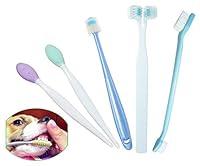 Algopix Similar Product 6 - YunZh Dog Toothbrushes DoubleSided