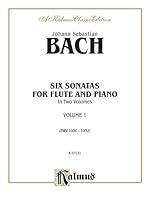 Algopix Similar Product 14 - Six Sonatas Volume I BWV 10301032