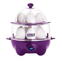 Algopix Similar Product 5 - DASH DEC02PU Deluxe Rapid Egg Cooker
