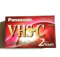 Algopix Similar Product 11 - PANASONIC TC40 VHSC Video Tape for a