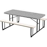 Algopix Similar Product 2 - Trendware Stay Put Tablecovers Black