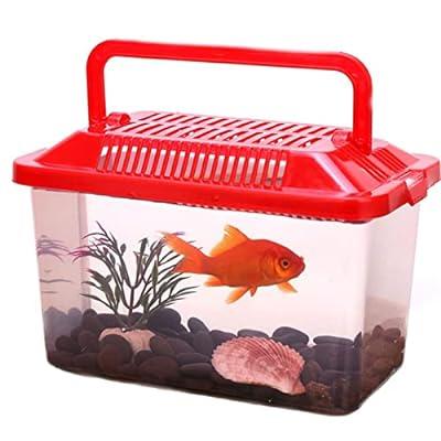 Best Deal for Renxiaomin Portable cage Bowl Aquarium Transparent Turtle