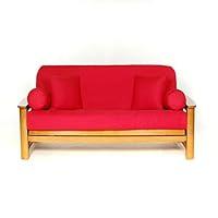 Algopix Similar Product 14 - LS COVERS RED FULL FUTON COVER Full
