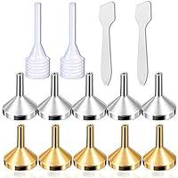 Algopix Similar Product 19 - CKANDAY 10 Pack Small Metal Funnels