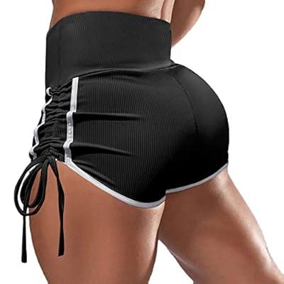 Women's Tight Peach Hip Shorts Yoga Fitness Sexy Running Shorts 