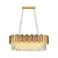 Algopix Similar Product 14 - WABON Modern Crystal ChandeliersGold