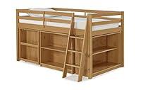 Algopix Similar Product 7 - Roxy Junior Twin Loft Bed with PullOut