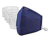Algopix Similar Product 12 - Reusable Face Mask with Filter Pocket