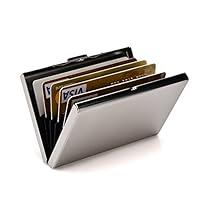 Algopix Similar Product 18 - RFID Credit Card Holder Metal Wallet