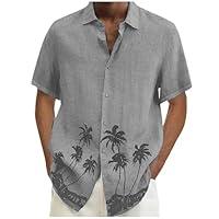 Algopix Similar Product 3 - Mens Hawaiian Short Sleeve Shirts