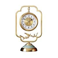 Algopix Similar Product 8 - ZTHYSHXA Table Clock ﻿ Vintage Metal