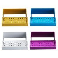 Algopix Similar Product 2 - ANNWAH 4 Pcs 30 Holes Dental Bur Blocks