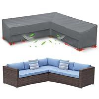 Algopix Similar Product 12 - STARTWO Outdoor Sectional Covers