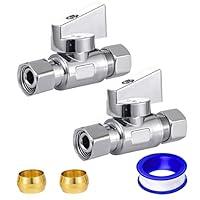 Algopix Similar Product 14 - Breezliy 2 Pack Chrome Brass 38 Comp