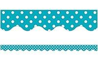 Algopix Similar Product 1 - Teacher Created Resources Teal Polka
