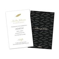 Algopix Similar Product 20 - Set of 10 Gold Feather Persoanlized