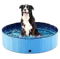 Algopix Similar Product 9 - Jasonwell Foldable Dog Pet Bath Pool