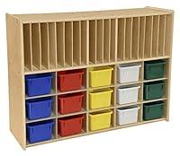 Algopix Similar Product 10 - Contender 15 Assorted Bin Cubby Storage