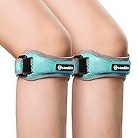 Algopix Similar Product 4 - CAMBIVO 2 Pack Patella Knee Strap