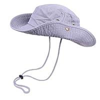 Algopix Similar Product 12 - Bucket Hat Hiking Fishing Wide Brim UV