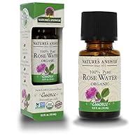 Algopix Similar Product 11 - Natures Answer USDA Organic Rosewater