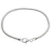 Algopix Similar Product 19 - Queenberry Sterling Silver Snake Cable
