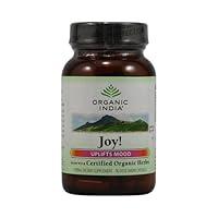 Algopix Similar Product 2 - ORGANIC INDIA JOY,OG3, 90 VCAP