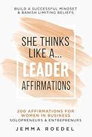 Algopix Similar Product 7 - She Thinks Like a Leader Affirmations