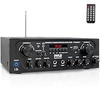 Algopix Similar Product 1 - Pyle Upgraded 2 Channel Karaoke Home