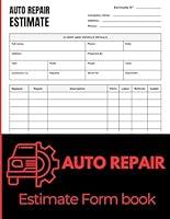 Algopix Similar Product 7 - Auto Repair Estimate Form book