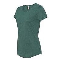 Algopix Similar Product 2 - Anvil WomensLadies Triblend Short