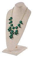 Algopix Similar Product 19 - SSWBasics Tall Linen Necklace Display 
