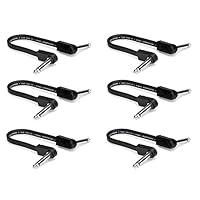 Algopix Similar Product 17 - HOSA 6 Pack Flat Guitar Patch Cable