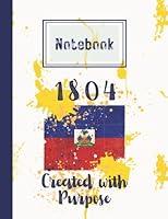 Algopix Similar Product 12 - Haiti Notebook 1804 Created with