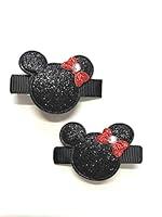 Algopix Similar Product 16 - Minnie Mouse Hair Clips Disney Minnie