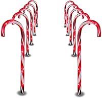Algopix Similar Product 8 - PREXTEX 10 Christmas Candy Cane Pathway